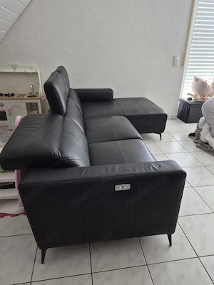 Wohnlandschaft Leder Bild 4