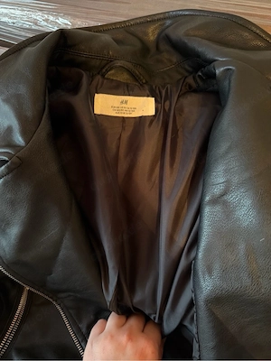 H&M Kunstlederjacke Mädchen 12 13 Jahre   sehr guter Zustand