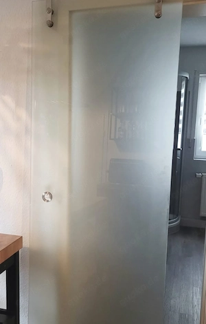 Glasschiebetür 204x72 cm 