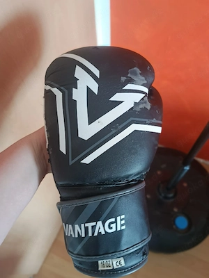 Boxsack mit Handschuhen  Bild 2