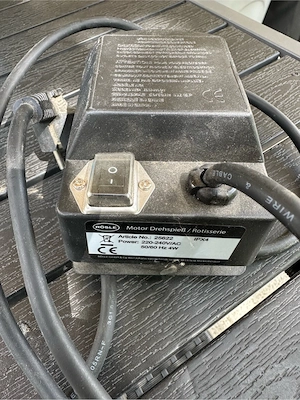 RÖSLE Motor Drehspieß   Rotisserie Motor - Wenig benutzt