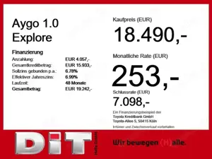 Toyota Aygo 1.0 Explore JBL Paket Bild 3