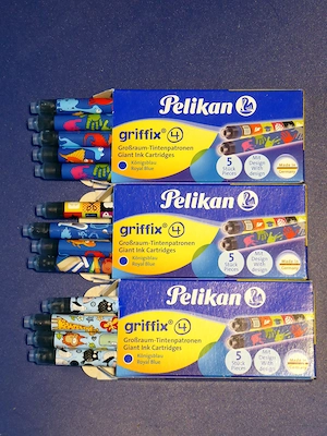 13 Pelikan griffix Großraum-Tintenpatronen Königsblau
