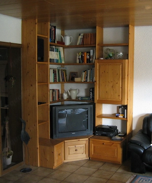 Schrank-Regalwand Bild 2