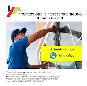Professionelle Fensterreinigung
