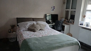 Schrank und Sofas und Bett und TV-Tisch Bild 3