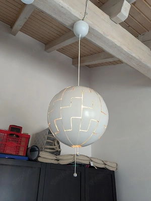 Ikea PS 2014 Hängeleuchte, weiß silber  Bild 2