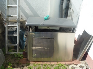 Nibe 2010 Wärmepumpe Ersatzteil Service Pumpe Reparatur Wartung Service Kältetechnik Luftkühler