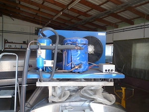 Milchkühler Reparatur Verdichter Maneurop MZ 80 Alfa Laval Kältetechnik Klimaanlage Wärmepumpe