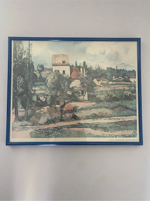 Bild mit Rahmen, Landschaftsbild