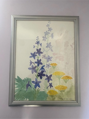 Bild, Blumenmotiv
