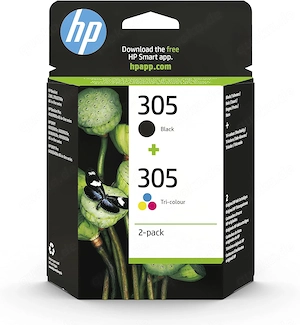 HP 305 Original Druckerpatronen Schwarz und Tri-Color, 2er-Pack reduziert