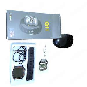 LAXASFIT Herren Smart Watch mit LED Taschenlampe