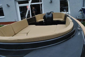 Motorboot Sloep Schaluppe Konsolenboot mit 15 PS Motor Bild 7