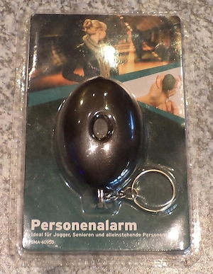 Marken PERSONENALARM SMA-40950, NEU, OVP, versiegelt, ungeöffnet   unbenutzt, incl. Batterien