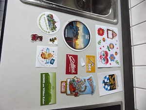 Aufkleber   Sticker zu verschenken