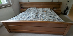 Komplettes Schlafzimmer Eiche hell in gutem Zustand