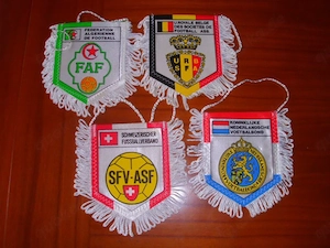 Fußball - Fanwimpel (Verbände   Vereine)