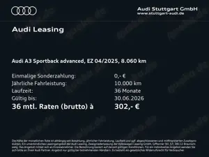 Audi A3 advanced 30 TFSI S tronic Bild 2