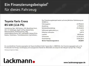 Toyota Yaris Cross Hybrid FWD Elegant*360 GRAD*NAVI*ACC* Bild 2