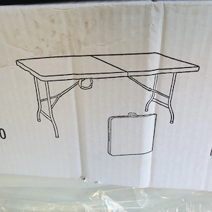 Koffertisch Klapptisch Campingtisch Gartentisch, 180x70x74 Bild 3