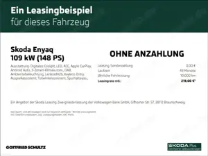 Skoda Enyaq 50 Loft Aktionsleasing 219 - Euro Bild 2
