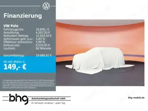Volkswagen Polo 1,0 Life Digital Cockpit Sitzheizung LED Di