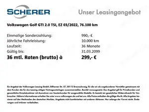 Volkswagen Golf GTI Golf VIII GTI 2.0 TSI DSG MATRIX PANO ACC APP-CO Bild 2