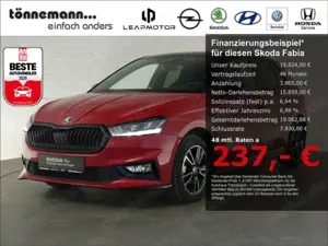 Skoda Fabia MONTE CARLO TSI+BLUETOOTH+SITZHEIZUNG+LED-SCHEINWE