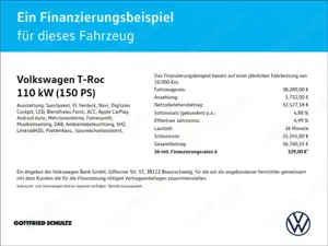 Volkswagen T-Roc Cabrio R-Line 1.5 TSI DSG MATRIX NAV KAM ALLWETTER Bild 2