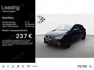 SEAT Ibiza FR Black Edition 1.0 TSI 85 kW *RFK*EPH*KE