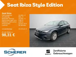 SEAT Ibiza Style 1.0 TSI EPH*ACC*SHZ*CARPLAY uvm...