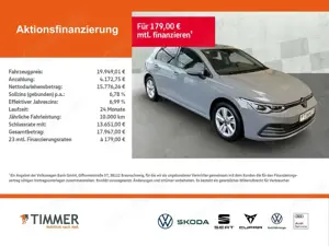 Volkswagen Golf VIII 1.5 TSI LIFE +LED +VIRTUAL +NAVI +SHZ +ALU +
