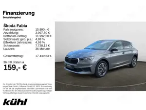 Skoda Fabia 1.0 TSI Tour Lenkrad heizbar,LM16,Kamera
