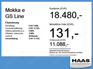 Opel Mokka-E Mokka e GS Line Navi Kamera Sitzheizung
