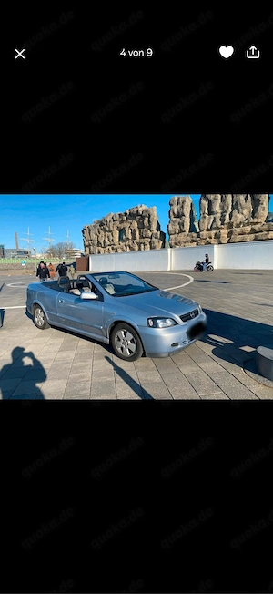 Opel Astra Cabrio   zuverlässig, gepflegt, TÜV bis 11 2027   Bild 3