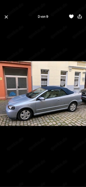 Opel Astra Cabrio   zuverlässig, gepflegt, TÜV bis 11 2027   Bild 4