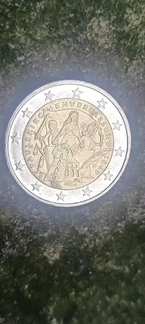 2 euro 2024 g  pauleskirchen verfassung 