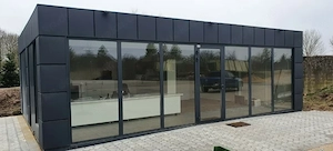 Bürocontainer - Ferienhaus 9x6 $ Wohncontainer #tiny house $ Lieferung gratis!!
