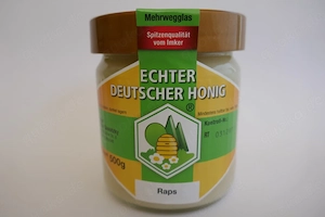 Rapshonig aus eigener Imkerei