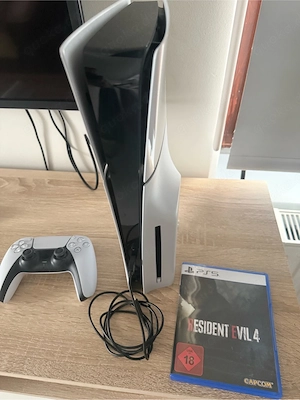 PlayStation 5 Slim + Spiele + Rechnungen   Top Zustand
