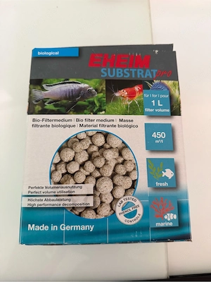 Eheim Substrat pro Filtermaterial 1 Liter , Aquarium, Fische