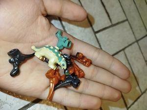 Mini Baby lego Dinos raptoren