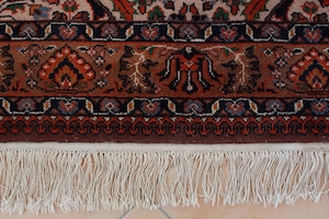 Edler Orient-Teppich handgeknüpft 123X122cm Bild 4