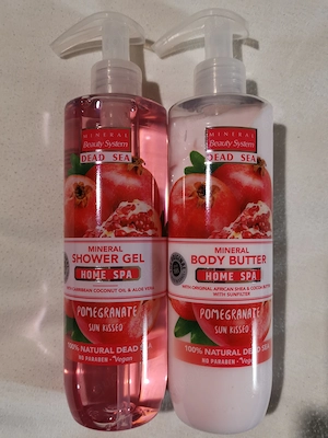 Mineral Beauty System - Shower Gel und Body Butter "Pomgranate" neu ungeöffnet