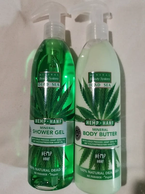 Mineral Beauty System - Shower Gel und Body Butter "Hanf" neu ungeöffnet