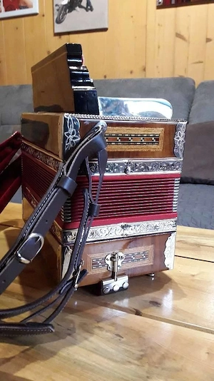Steirische Harmonika von Peter Stachl   Top Zustand Bild 5
