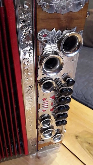 Steirische Harmonika von Peter Stachl   Top Zustand Bild 3