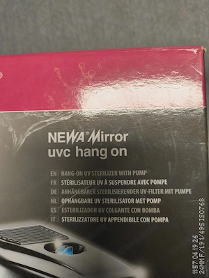 UV-C Klärer Newa Hang-On 7W, bis zu 320 L Aquarien geeignet Bild 4