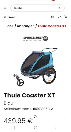 Fahrrad Anhänger